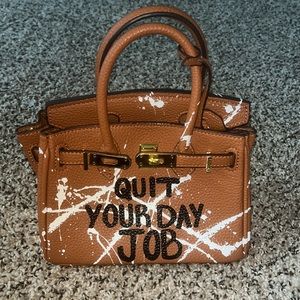 Quit Your Day Job Mini Sonique Purse